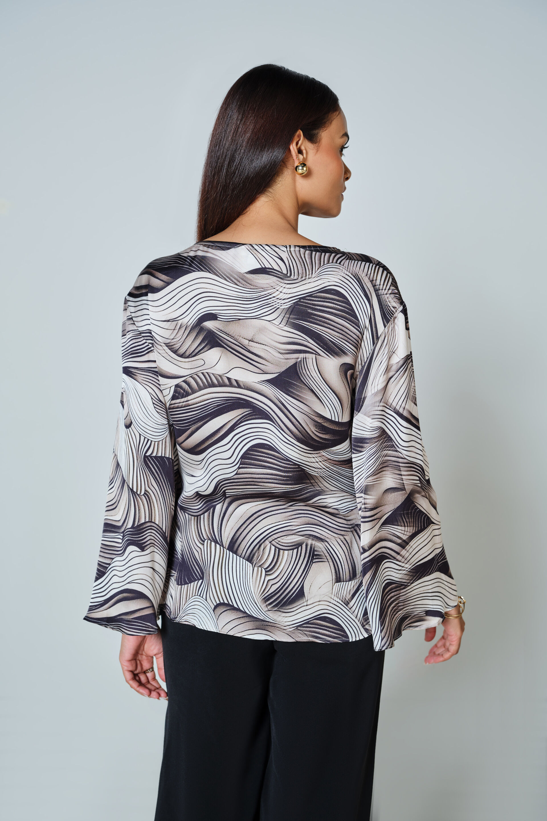 Mono Mood Modal Top, Black, image 6